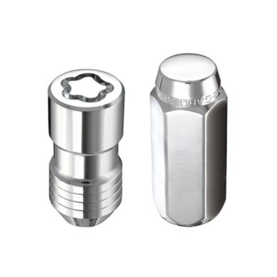 McGard - McGard 84523 5-Lug Acorn Lug Nut Wheel Install Kit Chrome 9/16"-18