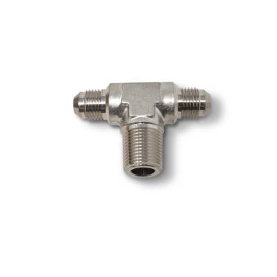 Russell - Russell 661061 3AN Flare To 1/8" Pipe Tee Adapter Fitting w/Endura Finish