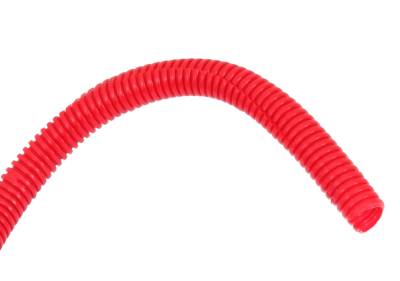 Spectre - Spectre Performance 29682 Convoluted Tubing Red 3/8" Size L-8 Ft.