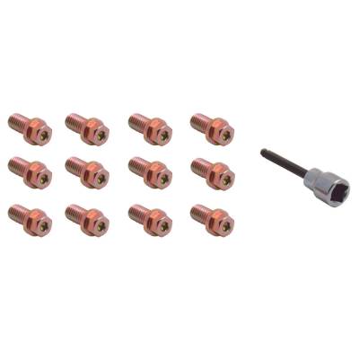 Spectre - Spectre Performance 46703 Header Bolt Set 3/8" -16x0.75" Incl. Tool
