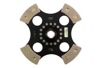 Advanced Clutch - Advanced Clutch 4224004 ACT 4 Pad Rigid Race Clutch Disc