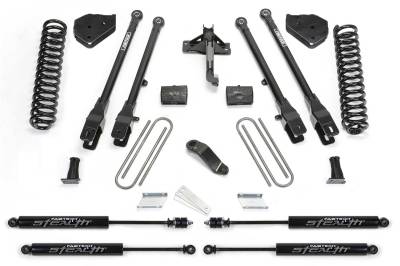 Fabtech - Fabtech K2337M 4-Link 6" Lift System for 17-26 Ford F450/F550 Super Duty