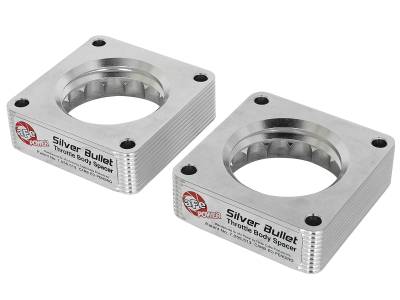 aFe Power - aFe 46-36007 Silver Bullet Throttle Body Spacer for 08-20 G37/Q50/Q60/370Z 3.7L
