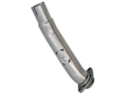 aFe Power - aFe 48-48024 2.5" Stainless Steel Twisted Exhaust Loop-Pipe for 18-26 Jeep 3.6L