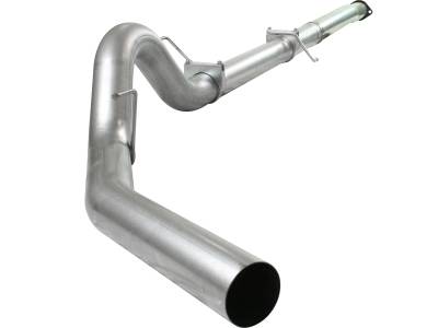 aFe Power - aFe 49-03041NM 4" Cat-Back Aluminized Steel Exhaust for 11-14 Ford F150 3.5L