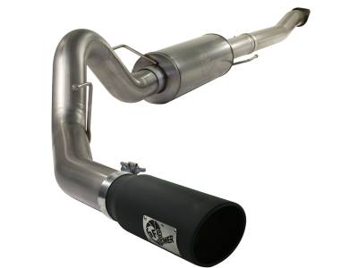 aFe Power - aFe 49-43041-B 4" Stainless Steel Cat-Back Exhaust System for 11-14 F150 3.5L