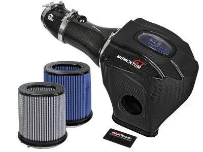 aFe Power - aFe 52-72205-CF Black Series Cold Air Intake System Carbon Fiber for Dodge 6.2L