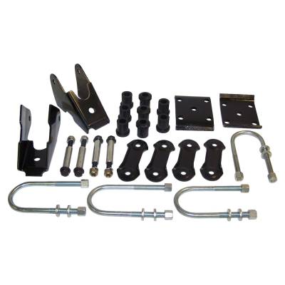 Crown Automotive Jeep Replacement - Crown Automotive 52006421K Leaf Spring Mount Kit for 87-95 Jeep Wrangler YJ