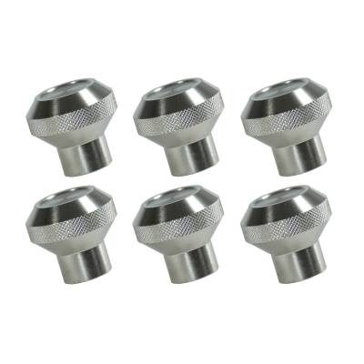 Rugged Ridge - Rugged Ridge 11420.01 Billet Aluminum Dash Knob Set Aluminum for Jeep CJ