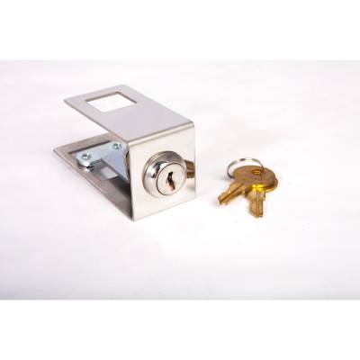 Rugged Ridge - Rugged Ridge 11252.04 Hood Lock Kit for Jeep Wrangler