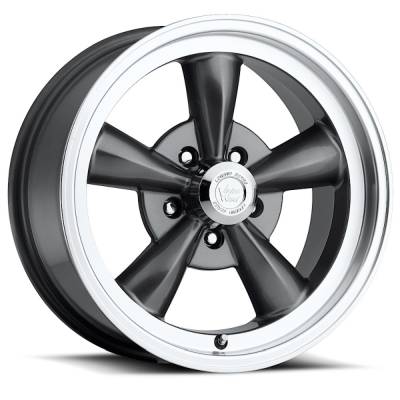 Vision Wheel - Vision Wheel 141H Legend 5 17x8 5x4.5 19mm Gunmetal/Machined 141H7865GM19
