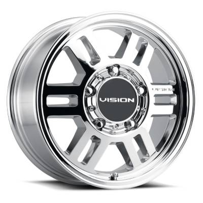 Vision Wheel - Vision Wheel 355 Overland 17x7.5 5x160 45mm Chrome 355-7775OEC45