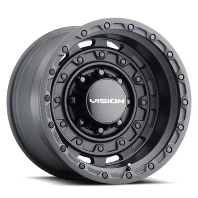 Vision Wheel - Vision Wheel 403 Tactical 18x9.5 5x5.0 -18mm Satin Black 403-8973SB-18