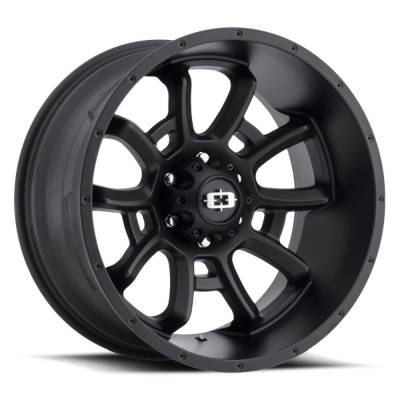 Vision Wheel - Vision Wheel 415 Bomb 20x10 6x5.5 -25mm Satin Black 415-20083SB-25