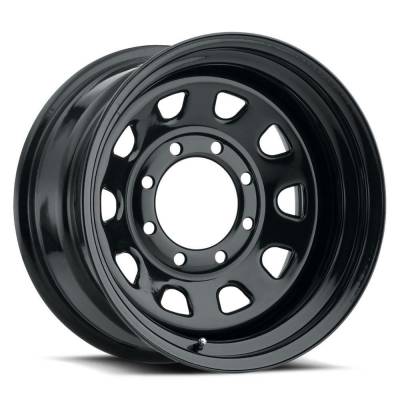Vision Wheel - Vision Wheel 84H D-Window 15x7 5x5.5 -6mm Gloss Black 84H5785NS