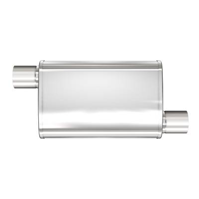 MagnaFlow Exhaust Products - MagnaFlow 13266 Multi-Chamber Muffler 2.5" Offset/Offset 4x18x9 Body
