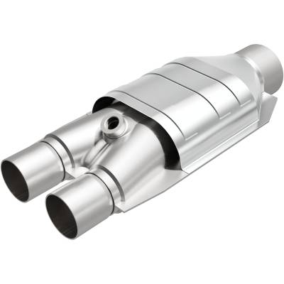 MagnaFlow Exhaust Products - MagnaFlow 94037 Standard Grade Universal Catalytic Converter 12"L x 6.375"W Oval