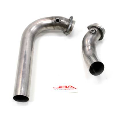 JBA Racing Headers - JBA Headers 1822SY 3.0" Exhaust Mid Pipe 409 SS for 96-00 GM C/K Pickup 7.4L