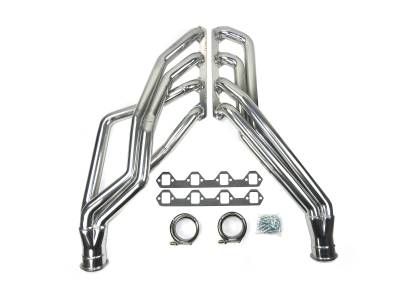JBA Racing Headers - JBA 6616SJS 1.75" Long Tube Ceramic Stainless Headers for 65-73 Ford Mustang 351