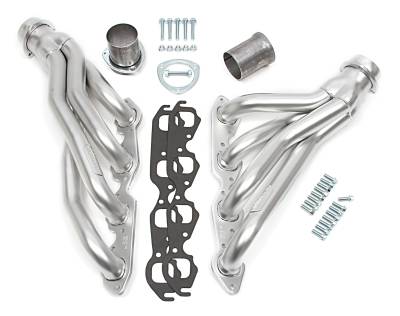 Hedman Hedders - Hedman Hedders 68618 HD Silver Mid-Length Headers for 67-81 Camaro Nova 396-502