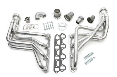Hedman Hedders - Hedman 89356 Silver Long-Tube Headers 80-96 Ford F150/Bronco w/302 5.0L