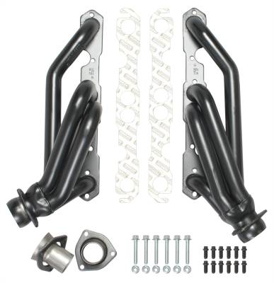 Hedman Hedders - Hedman 69520 1.5" Mid-Length Swap Headers for SB Chevy Into 2WD S10