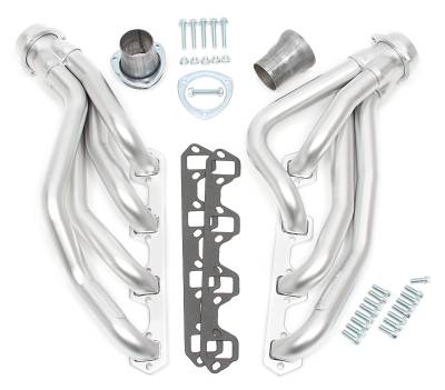 Hedman Hedders - Hedman 88658 Silver MidLength Engine Swap Headers 351W In 64-73 Ford Mustang
