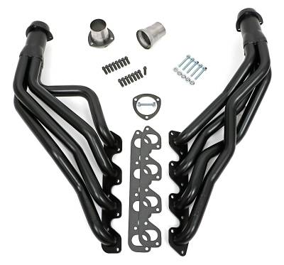 Hedman Hedders - Hedman 88320 Uncoated 1.625" Long Headers 70-73 Mustang Ranchero Cougar 351C 2V