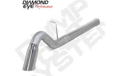 Diamond Eye Performance - Diamond Eye K4156A 4" Filter Back Exhaust 11-12 Silverado/Sierra 2500HD/3500 6.6