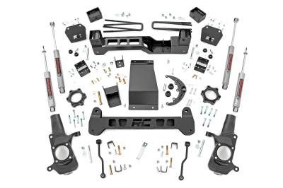 Rough Country Suspension Systems - Rough Country 6" Suspension Lift Kit 99-05 Silverado/Sierra 2500 4WD 25930A