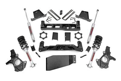 Rough Country Suspension Systems - Rough Country 23633 6" N3 Strut Lift Kit for 07-13 Silverado/Sierra 1500 4WD
