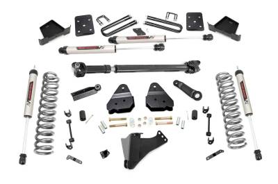 Rough Country Suspension Systems - Rough Country 50371 6" V2 Suspension Lift Kit for 17-22 F250/F350 SD Diesel 4WD