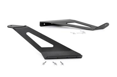 Rough Country Suspension Systems - Rough Country 70513A Upper Windshield 50" Light Bar Mount 15-19 Silverado/Sierra