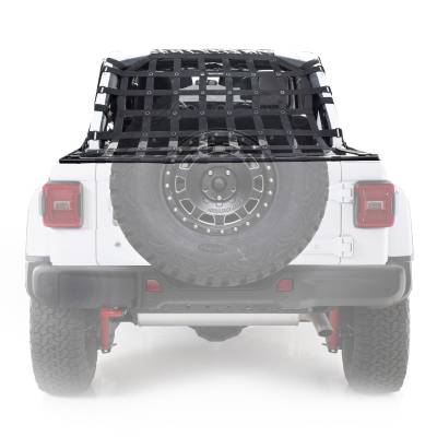 Smittybilt - Smittybilt 587135 Cargo Restraint System for 18-26 Jeep Wrangler JL 4DR