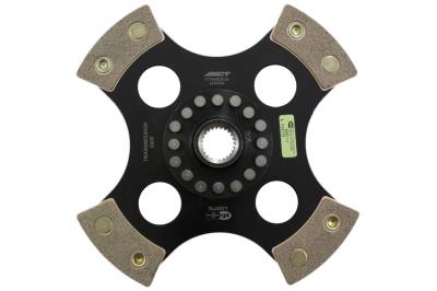 Advanced Clutch - Advanced Clutch 4240006 ACT 4 Pad Rigid Race Clutch Disc