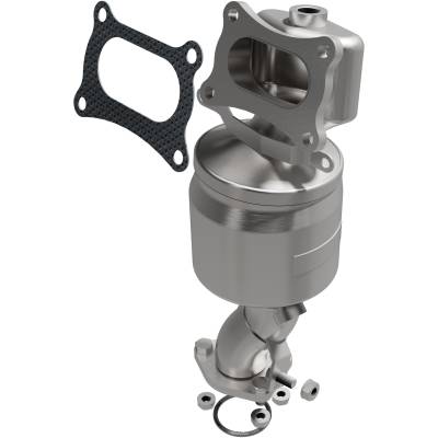 MagnaFlow Exhaust Products - MagnaFlow 51898 Manifold Catalytic Converter 15"L for Acura/Honda