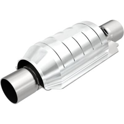 MagnaFlow Exhaust Products - MagnaFlow 53034 Universal Catalytic Converter 9"L x 4.375"W Round