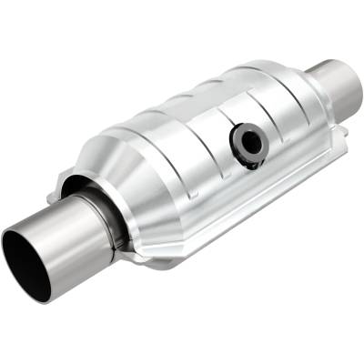 MagnaFlow Exhaust Products - MagnaFlow 54055 Universal Catalytic Converter 9"L x 4.5"W Round