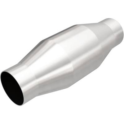 MagnaFlow Exhaust Products - MagnaFlow 59926 Universal Catalytic Converter 11"L x 4"W Round 2.50"