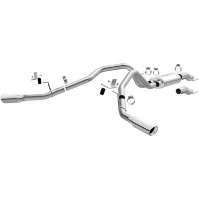 MagnaFlow Exhaust Products - MagnaFlow 19564 Street Series Stainless Cat-Back System for 15-25 Ford F150