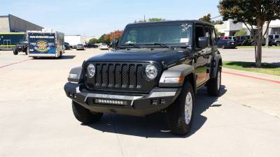 Road Armor - Road Armor 5184F3B Stealth Winch Front Bumper Sport/Sahara
