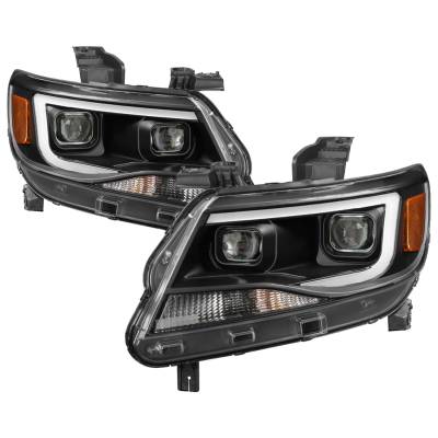 Spyder Auto - Spyder Auto 9039287 XTune DRL Light Bar Projector Headlights for 15-17 Colorado