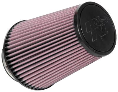 K&N - K&N RU-1027 Universal Clamp-On Air Filter