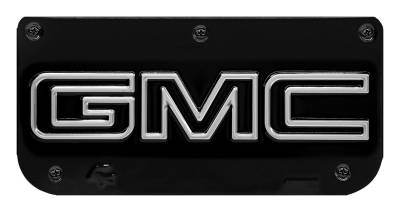 Gatorback - Gatorback Replacement 12" Mud Flap Plate Black GMC Logo GB768847