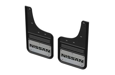Gatorback - Gatorback 12" Black Rear Mud Flaps for Titan GCR51R-6
