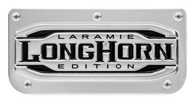 Gatorback - Gatorback Replacement 12" Mud Flap Plate SS for Longhorn Logo GB768796