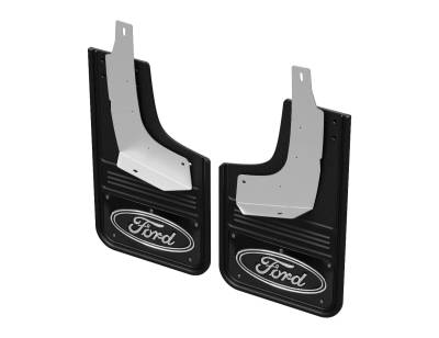 Gatorback - Gatorback 12" Black Rear Mud Flaps Ford Ranger GCR45R-4