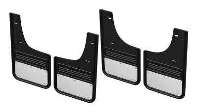 Gatorback - Gatorback GCR52K-1 12" Black Front/Rear Mud Flap Set for Nissan Armada