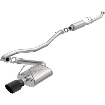 MagnaFlow Exhaust Products - MagnaFlow 19610 NEO Carbon Fiber Tips Cat-Back System for 22-24 Honda Civic