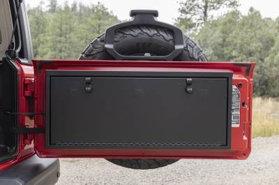 Tuffy Security Products - Tuffy Security 349-01-A Tailgate Lockbox for 18-24 Jeep Wrangler JL